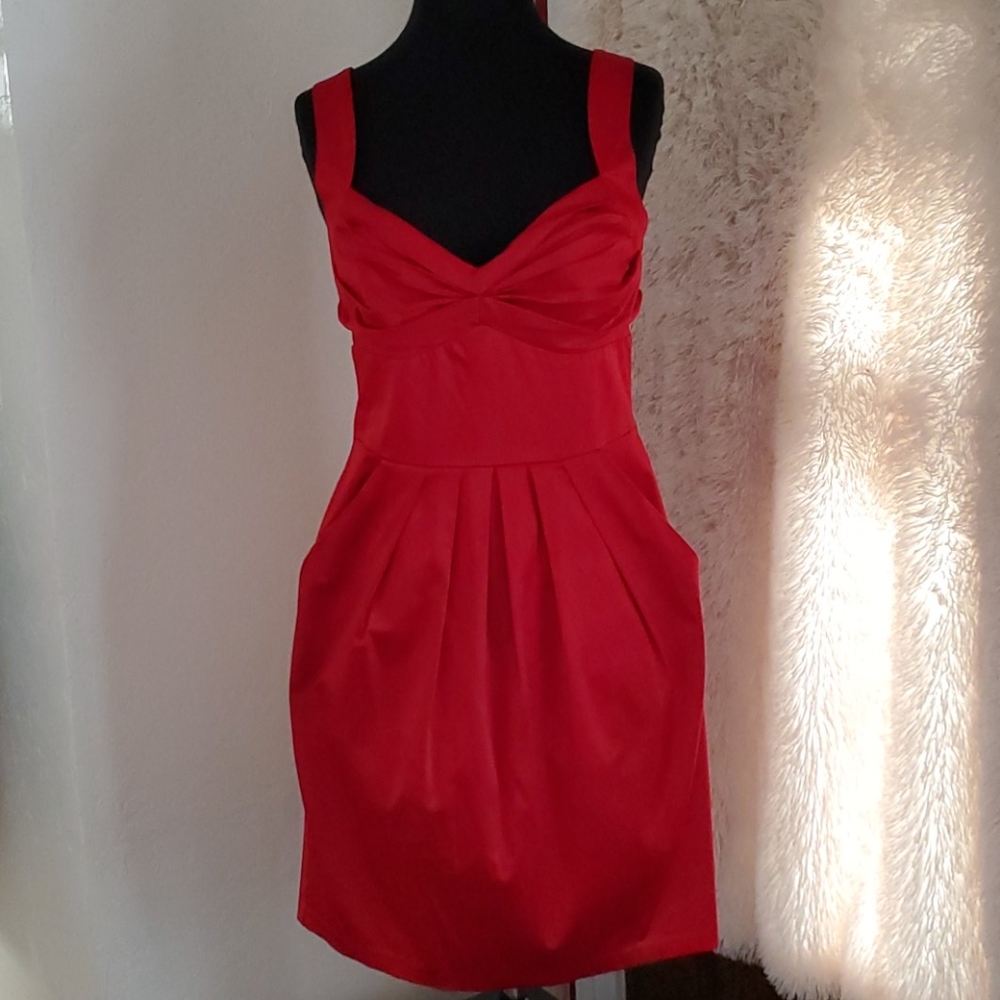 Red dress